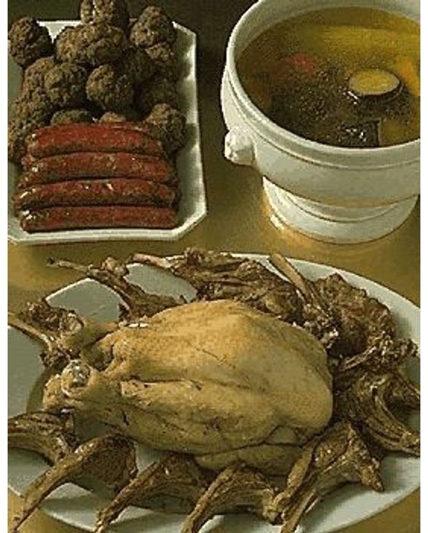 Couscous au bouillon de viande pour 6 personnes Recettes Elle à Table