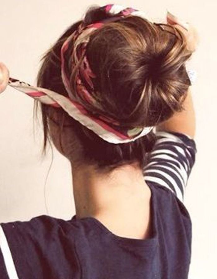 Coiffure cheveux attachés longs hiver 2015 - Cheveux attachés ...