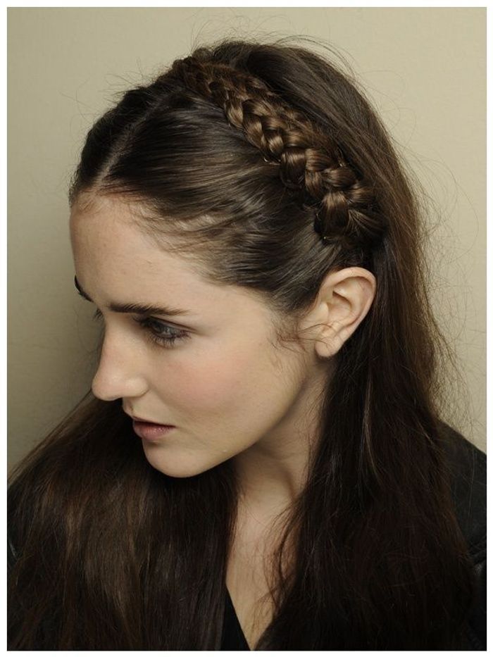 tresse bandeau cheveux bruns 20 id 233 es pour adopter la tresse bandeau cheveux bruns 20 id 233 es pour adopter la
