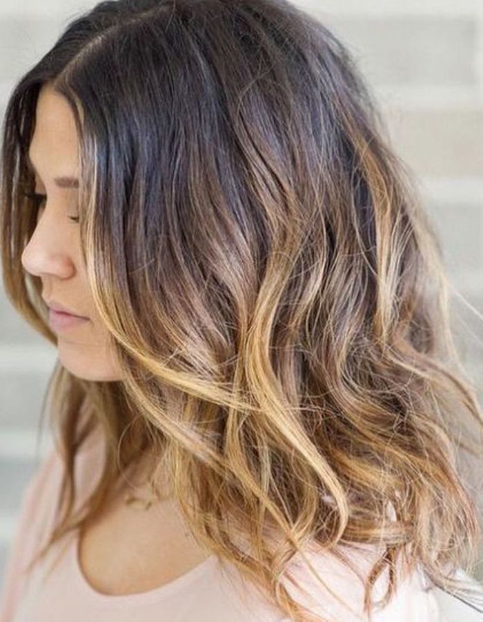 Ombré hair 2018 Ombré hair les plus beaux dégradés de couleur Elle