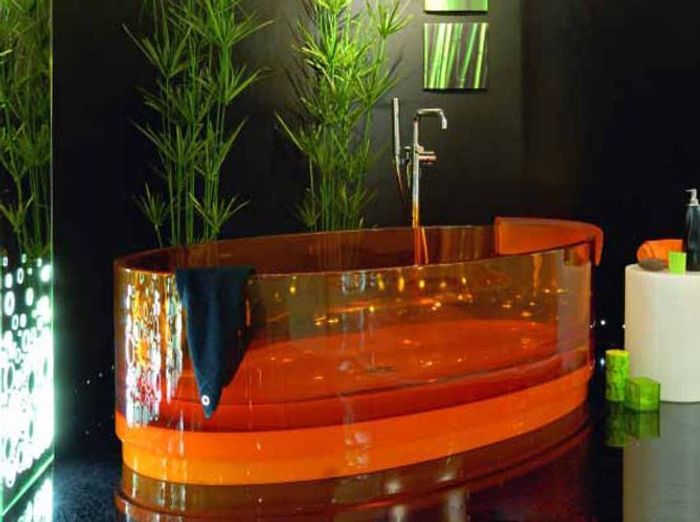 Baignoires, les derniers modèles où buller elle décoration Baignoires inspiration Japonaise