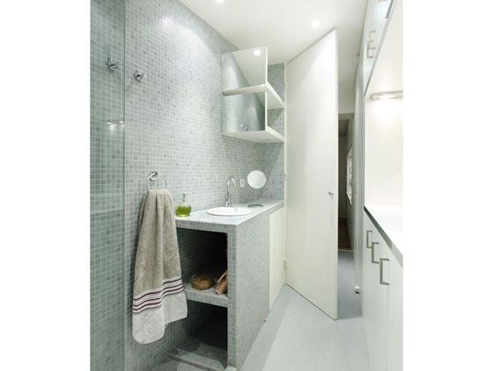 10 petites salles de bains pleines d'astuces elle décoration Salle deau 3m2