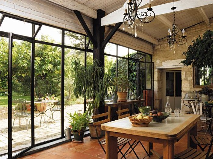 Véranda : à chaque maison son style ! elle décoration Zinc Véranda désign