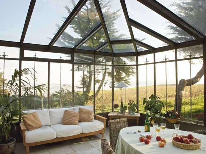 Véranda : à chaque maison son style ! elle décoration Zinc Véranda désign
