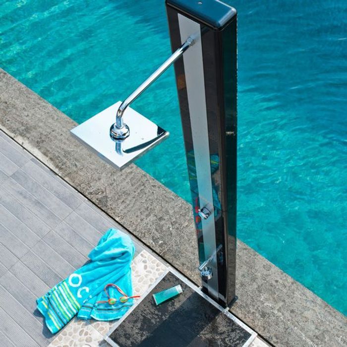 14 douches d'extérieur pour votre jardin Elle Décoration