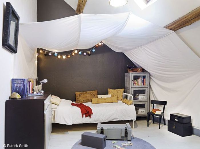 40 idées déco pour une chambre d'enfant elle décoration Banquette idee Chambre
