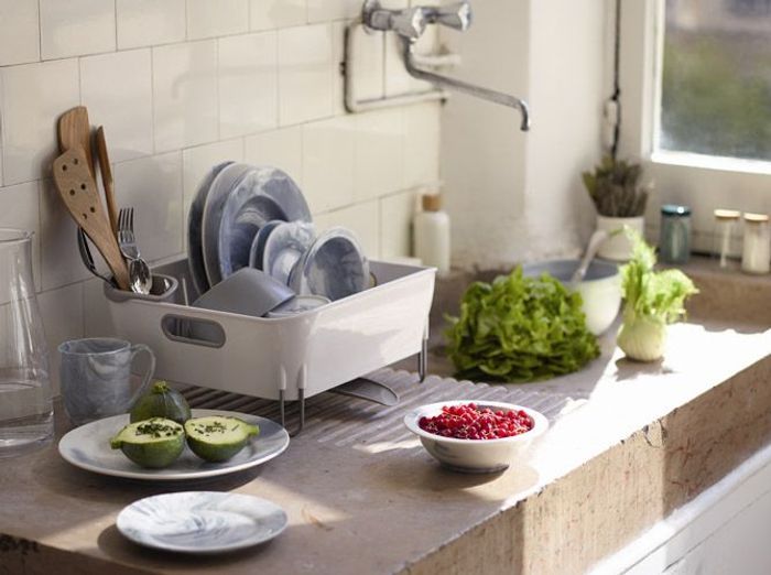 La cuisine esprit campagne nous charme elle décoration De décor Plan cuisine Travail