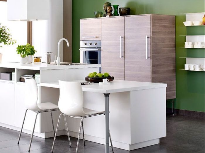 Mettez de la couleur en cuisine elle décoration Couleur cuisine de table désign