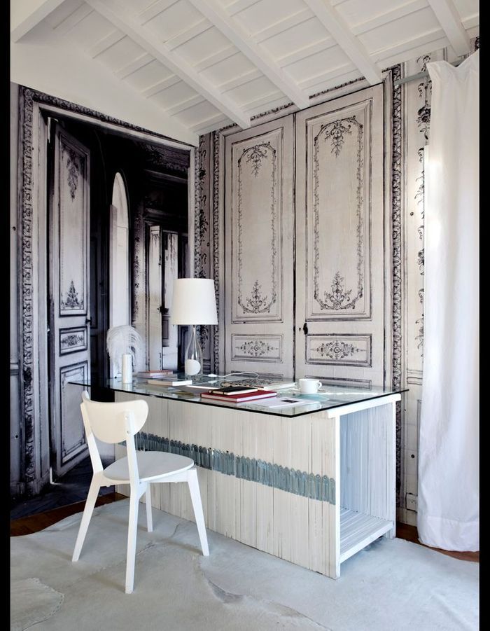 30 idées pour relooker vos murs elle décoration Papier Escalier idées Peint