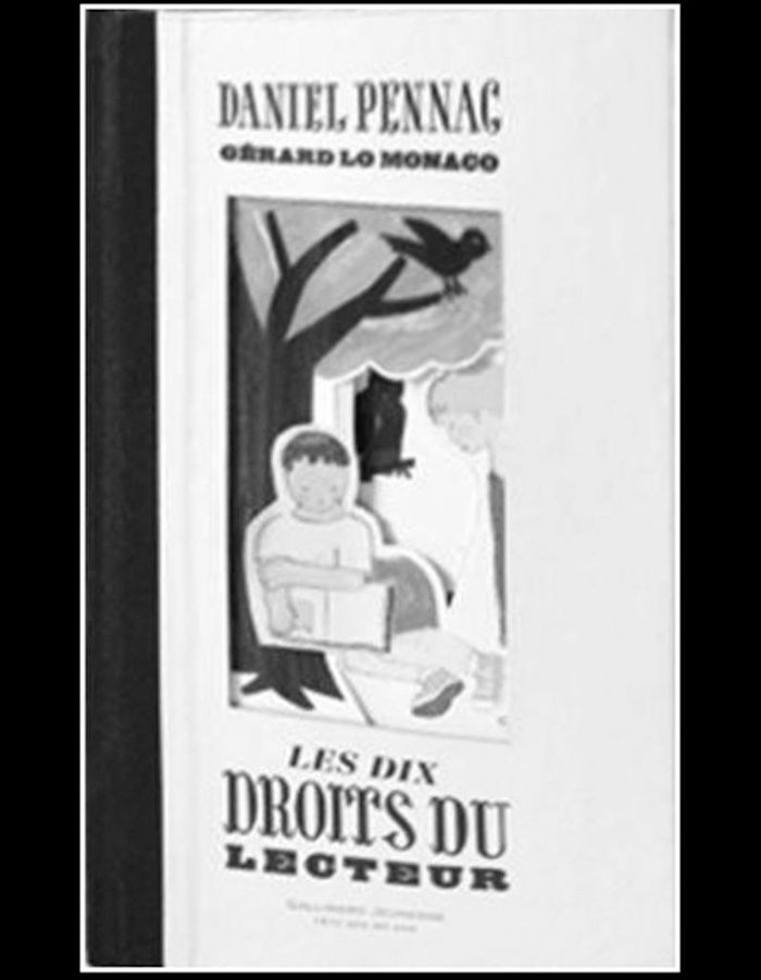 Les Dix Droits Du Lecteur Pennac Affiche « Les Dix Droits du lecteur », de Daniel Pennac et Gérard Lo Molaco