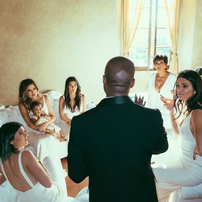 Les robes de demoiselle dhonneur du clan Kardashian/Jenner au mariage de Kim