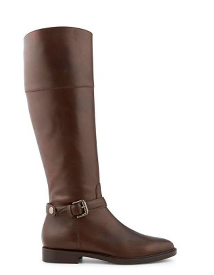 bottes cavalières marron