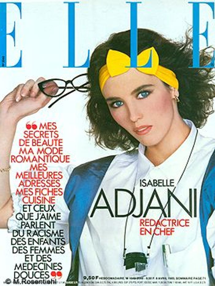 Mars 1985 On s'inspire de la mode des années 80 Elle