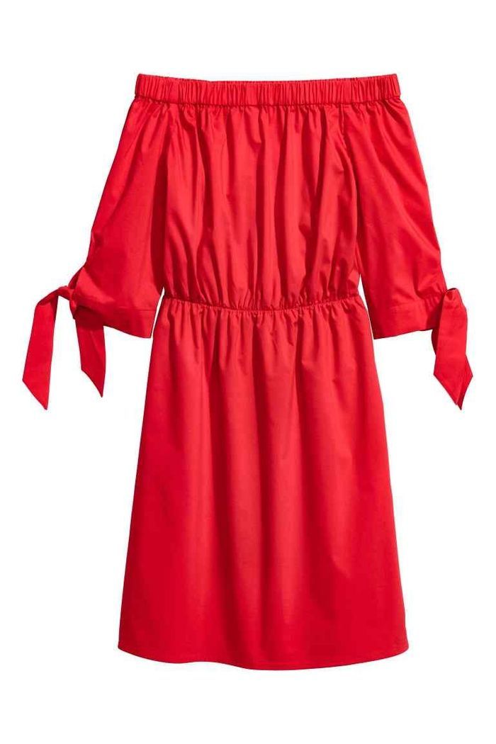 Robe rouge H&M 20 robes rouges qui font monter la température Elle