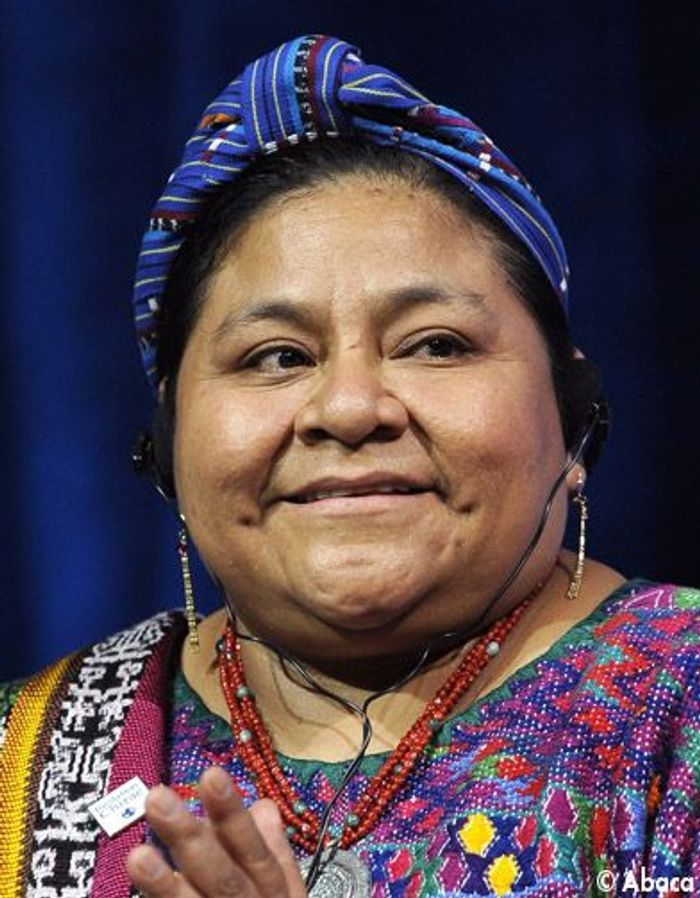Rigoberta Menchú Ces femmes qui ont obtenu le prix Nobel Elle