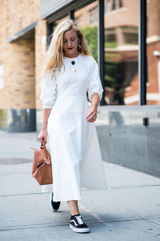 vans avec robe
